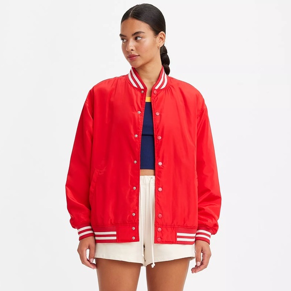 New Levi’s Gold Tab baseball jacket oversized varsity - Picture 3 of 10